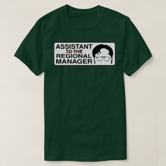 Assistant to the Regional Manager 22 T-Shirt (Design Front)