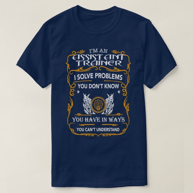 ASSISTANT TRAINER 4 T-Shirt (Design Front)