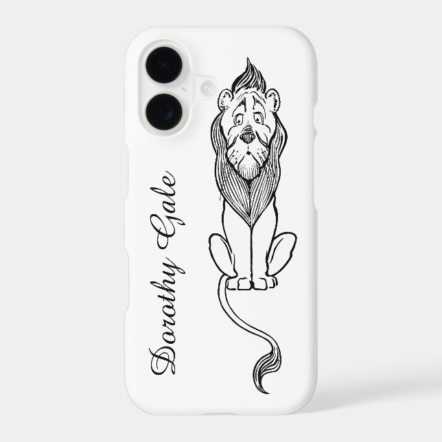 Assistant vintage d'Oz, Lion Cowardly (Verso)