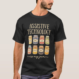 Assistive Technology is My Jam at AAC Neurodiversi T-Shirt