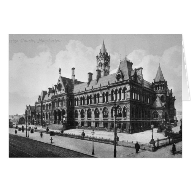 Assize Courts, Manchester, c.1910 (Front Horizontal)