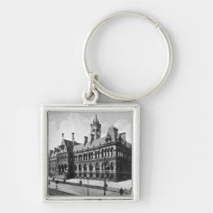 Assize Courts, Manchester, c.1910 Keychain