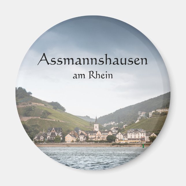 Assmannshausen Germany Magnet (Front)
