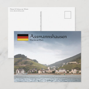 Assmannshausen Germany Postcard