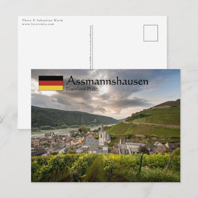 Assmannshausen Germany Postcard (Front/Back)