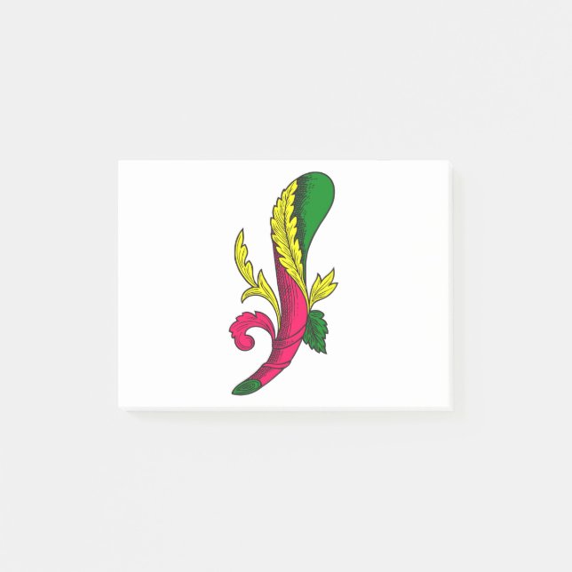 Asso di Bastoni Post-it Notes (Front)