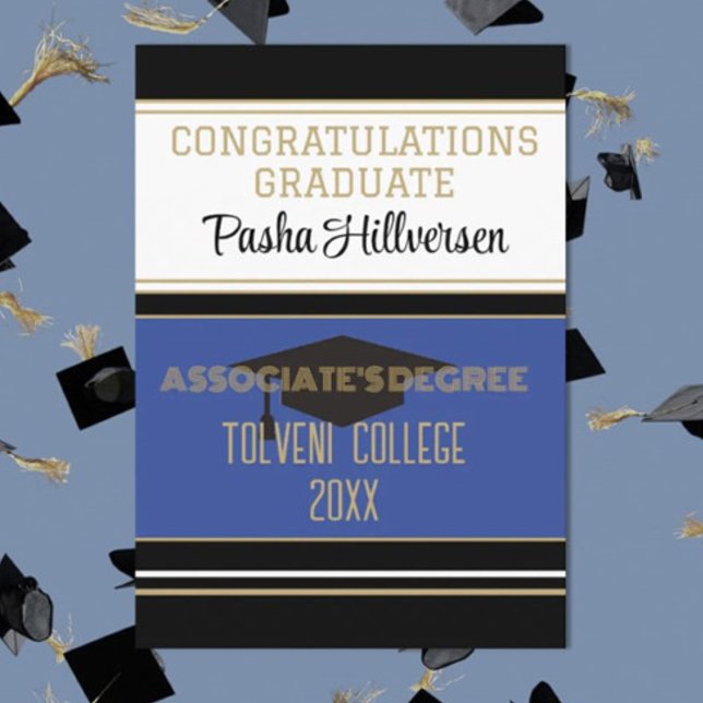 Associate Degree Graduation Card (Creator Uploaded)