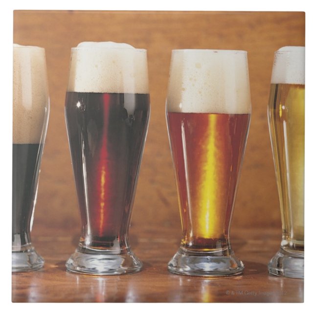 Assorted beers and ales tile (Front)