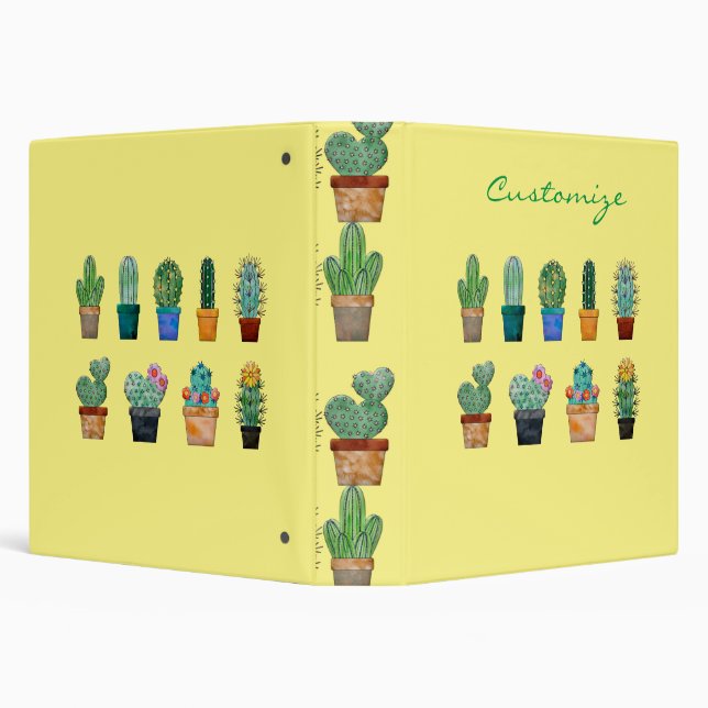 Assorted Cactus Plants Thunder_Cove Binder (Background)