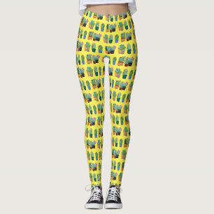 Assorted Cactus Plants Thunder_Cove Leggings