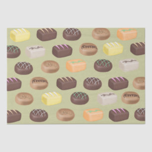 Assorted Chocolate Candy Tissue Paper