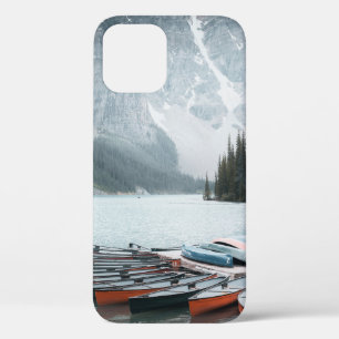 ASSORTED-COLOR BOATS ON BODY OF WATER iPhone 12 CASE