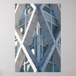 Assorted-colour abstract illustration poster