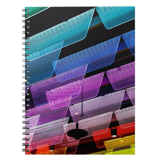 Assorted-colour ceiling decor lot notebook (Front)