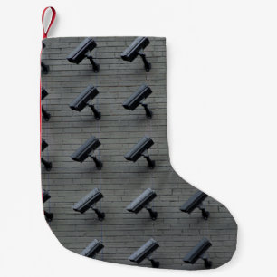 Assorted-colour security cameras small christmas stocking