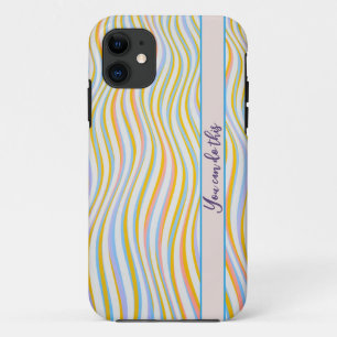 Assorted colour striped IPhone Case