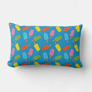 Assorted Colourful Popsicles Pattern Lumbar Pillow