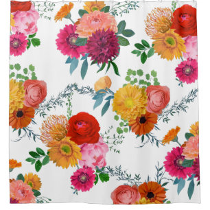 Assorted Colourful Watercolors Flowers Illustratio