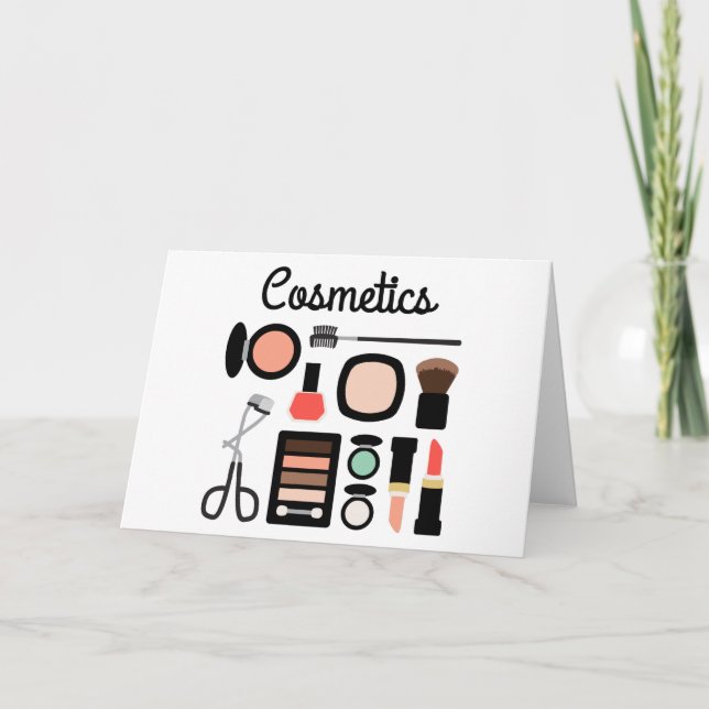 Assorted Cosmetics Card (Front)
