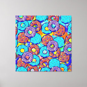 ASSORTED DONUTS 2A CANVAS PRINT