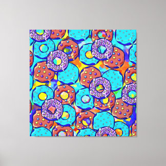 ASSORTED DONUTS 2A   CANVAS PRINT