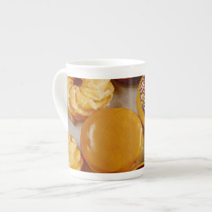 Assorted donuts bone china mug