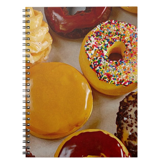 Assorted donuts notebook (Front)