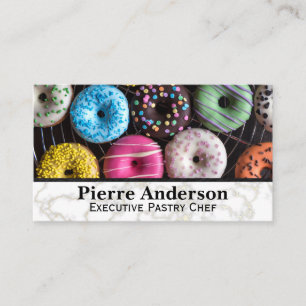 Assorted Donuts   Pastry Shop Loyalty Card