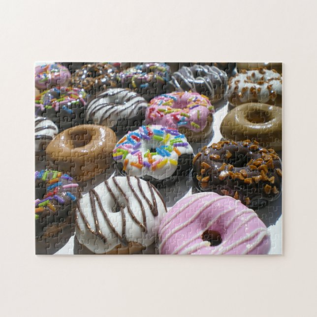 Assorted Doughnuts Photo Puzzle (Horizontal)