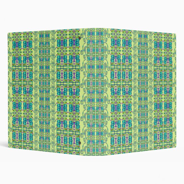 Assorted Floral Cupflowers Binder (Background)