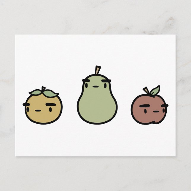 Assorted Fruit Postcard (Front)