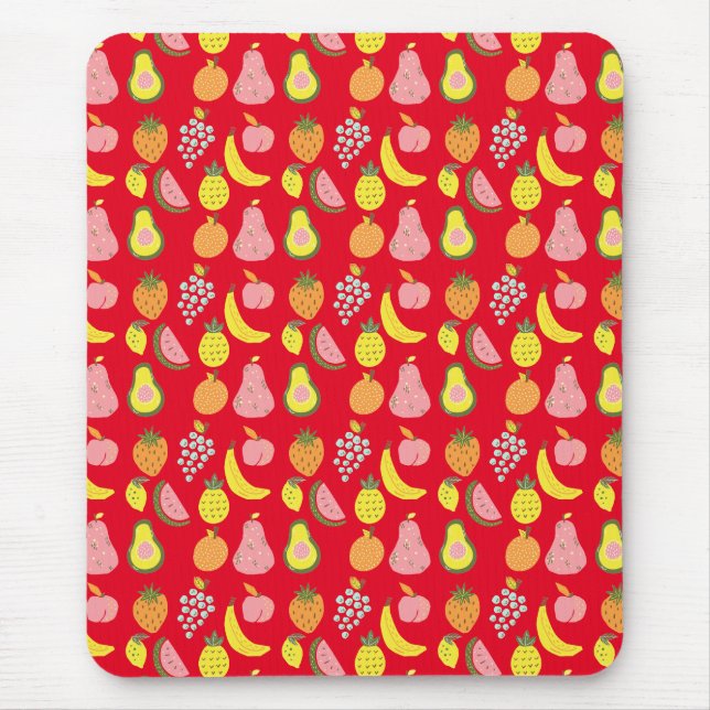 Assorted Fruits Collection Thunder_Cove   Mouse Pad (Front)