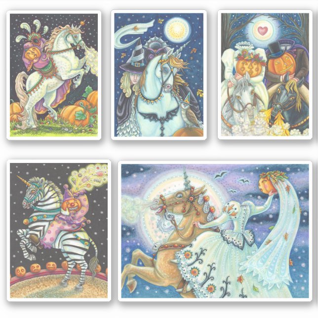 ASSORTED HEADLESS HORSEMAN HORSEWOMAN HALLOWEEN (Front)