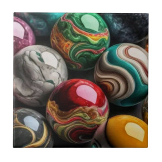 Assorted Hearts and Flowers Mosaic” Tile