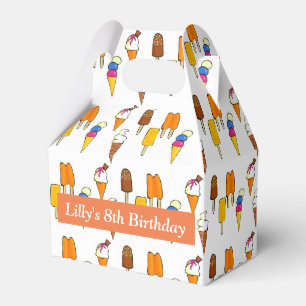 Assorted Ice Creams Birthday Favour Box