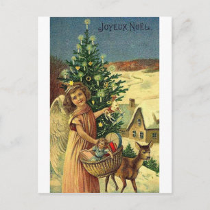 ASSORTED INTERNATIONS CHRISTMAS GREETINGS HOLIDAY POSTCARD