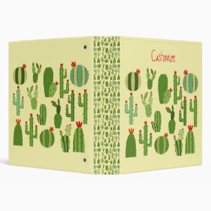 Assorted Red-flowered Cactus Plants Thunder_Cove Binder