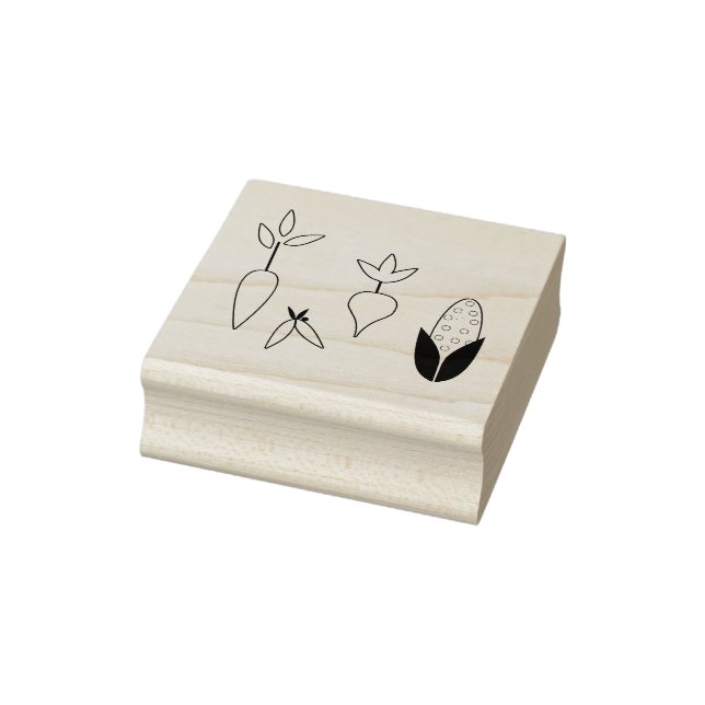 Assorted Vegetables Art Stamp (Stamp)