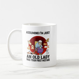 Assuming Im Jusst An Ald Lady Shirt Coffee Mug