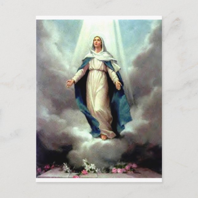 Assumption of Mary Postcard (Front)