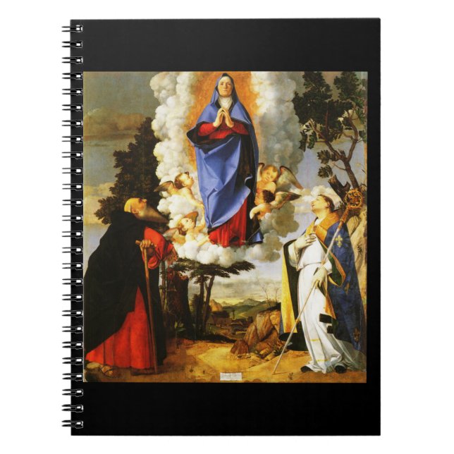 Assumption of St Anthony and St Louis Notebook (Front)