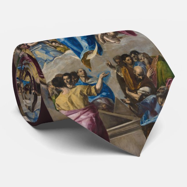 Assumption of the Virgin by El Greco Tie (Rolled)