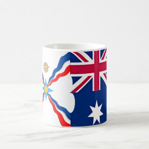 Assyrian Australian Flags Mug