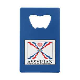 Assyrian Credit Card Bottle Opener