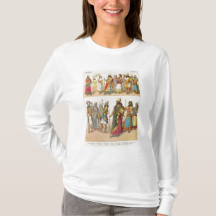 Assyrian Dress, from 'Trachten der Voelker', 1864 T-Shirt