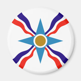 Assyrian Flag - Ata d'Ator Refrigerator Magnet