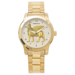 Assyrian Golden Lamassu eWatch  Watch