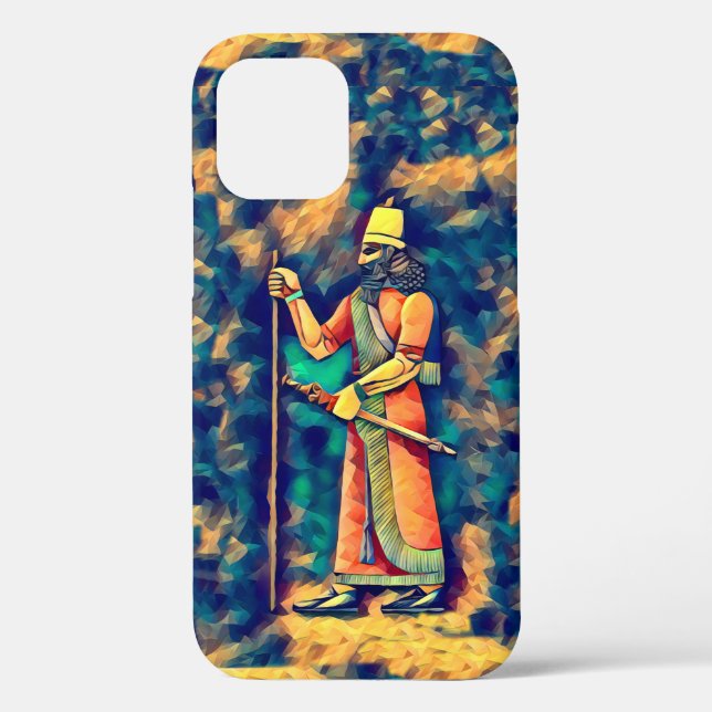 Assyrian King Case-Mate iPhone Case (Back)