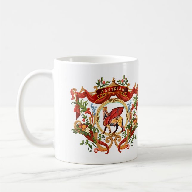 Assyrian Lamassu Decor  Coffee Mug (Left)