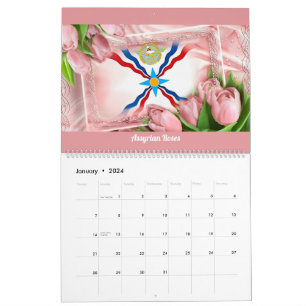 Assyrian Roses Calendar 2024